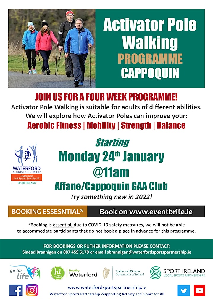 Activator Pole Walking Programme Cappoquin image