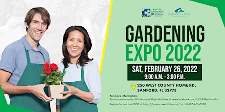 2022 Seminole County Gardening Expo tickets