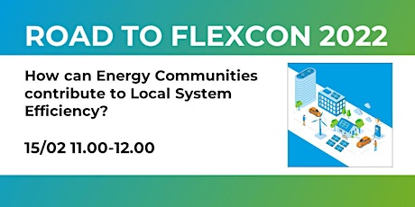 How can Energy Communities contribute to Local System Efficiency? tickets