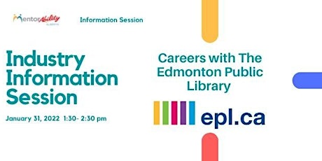 MentorAbility Industry Information Session: Edmonton Public Library tickets