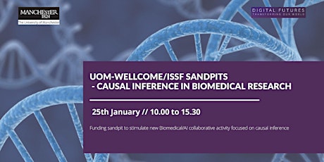 UoM-Wellcome/ISSF Sandpits- Causal Inference in Biomedical Research tickets