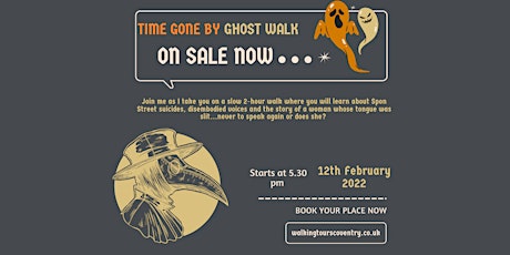 Time Gone By Ghost Walk Coventry tickets