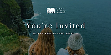 Intern Abroad Info Session: Learn How to Go Abroad for Summer 2022 tickets