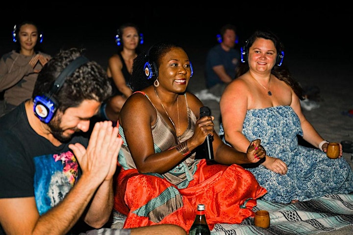 Full Moon Silent Disco & Cacao Ceremony image