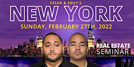 Cesar & DJ Envy's Real Estate Seminar [NEW YORK] entradas