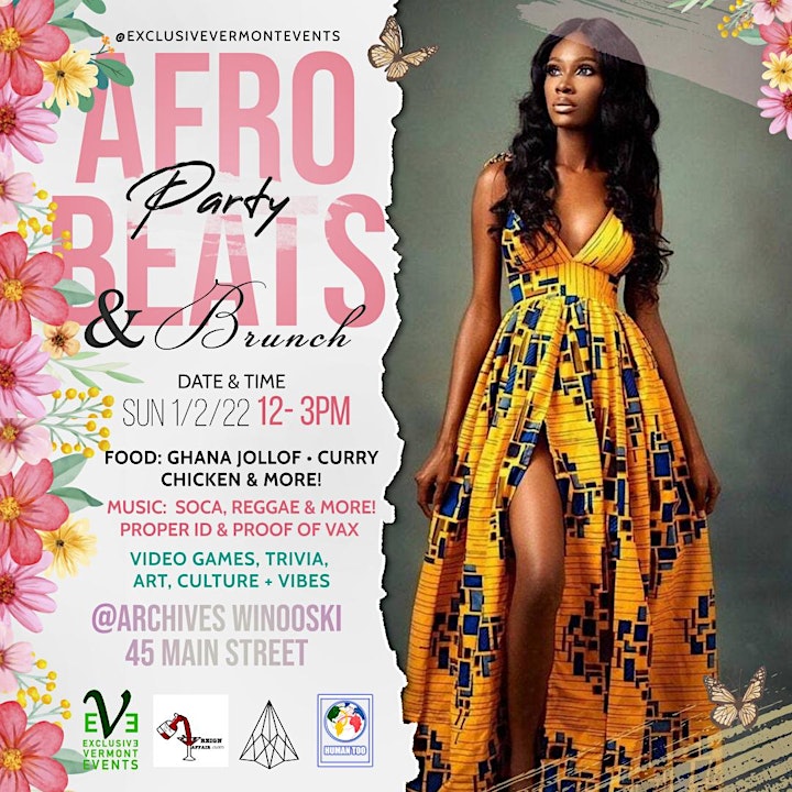 Afrobeats And Brunch At Archives Winooski image