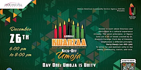 Annual Kwanzaa Kick-Off: Umoja