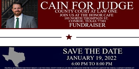 Fundraiser - Brian Cain for Judge tickets