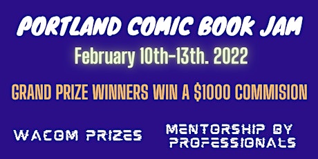 Portland Comic Book Jam 2021 tickets