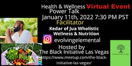 Virtual Health and Wellness Power Talk tickets