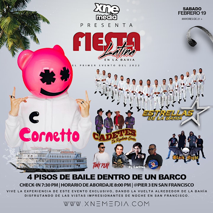 
		Fiesta Latina En La Bahía | El Primer Evento Del 2022 image
