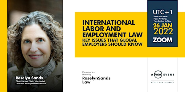 International Labor & Employment Law, key issues employers should know