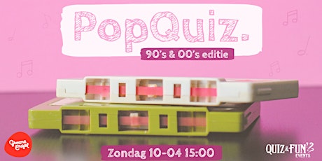 PopQuiz, 90's & 00's editie  | Oss tickets