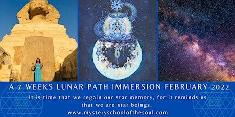 Star Priestess - Lunar Path Immersion - a 7 week Training Online Training primary image