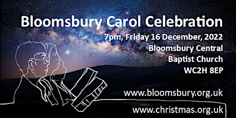 Bloomsbury Carol Celebration 2022 tickets
