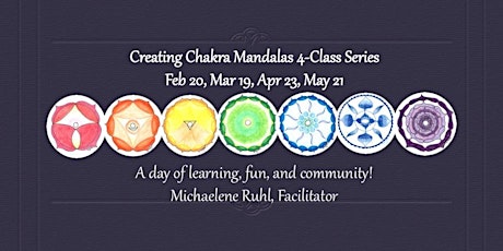 Creating the Crown Chakra & Sacred Source Mandalas ~ May 21 primary image