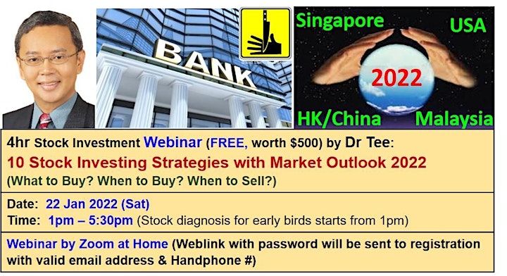 
		Dr Tee Webinar: 10 Secrets of Making Money in Stock, Property, Bond, Forex image
