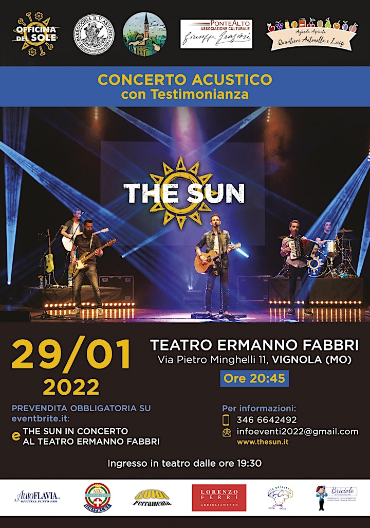 
		Immagine The Sun in concerto al Teatro Ermanno Fabbri
