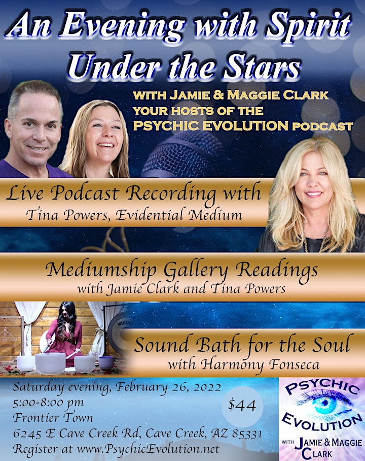 
		An Evening with Spirit Under the Stars, Mediumship Readings image
