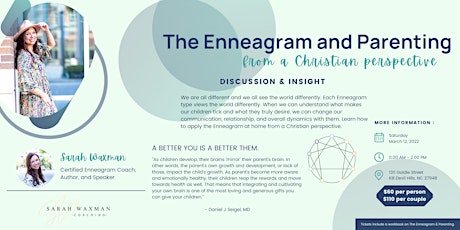 The Enneagram & Parenting: From a Christian Perspective tickets
