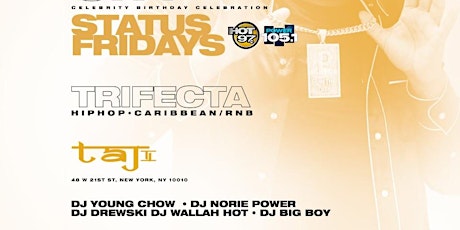 Hip Hop and Caribbean Friday @ Taj: Free entry with rsvp tickets