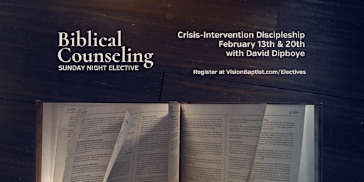 Imagen principal de Sunday Night Elective: Biblical Counseling