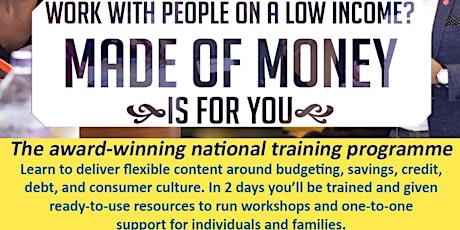 Financial Capability Facilitator Training - 'Made of Money' - London October 2016 primary image