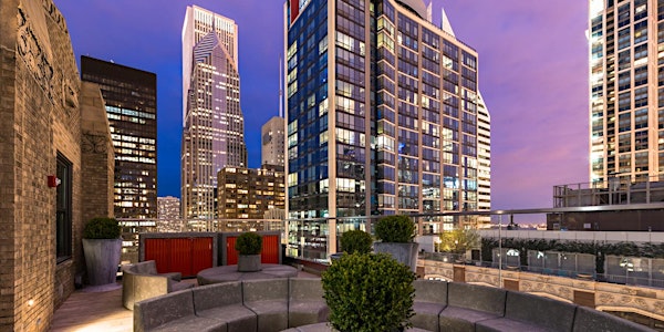 Spring Drinks at the Virgin Hotel Roof Terrace