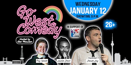 Go West Comedy Showcase with Headliner Shawn Jay