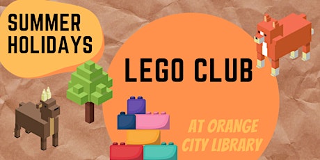 Holiday LEGO Club - Orange City Library tickets