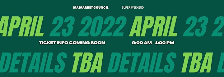 
		Boston Super Weekend - April 23rd 2022 image
