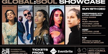 Global Soul: Kara Marni, Fika, Victoria Jane, Ruby Francis & Raquel Martins tickets