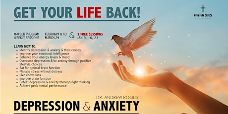 Depression & Anxiety Recovery Program tickets