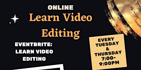 Learn Video Editing tickets