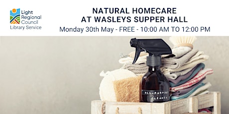 Natural Homecare @ Wasleys Institute tickets
