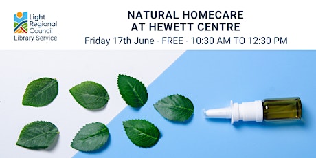 Natural Homecare @ Hewett Centre tickets
