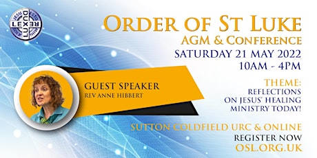 AGM & Conference on Healing tickets