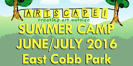 ARTSCAPE! Summer Camp: June 13-17 or July 18-22, 2016 primary image