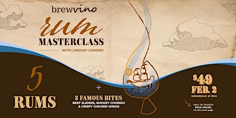 RUM MASTERCLASS - With Lindsay Cardno tickets