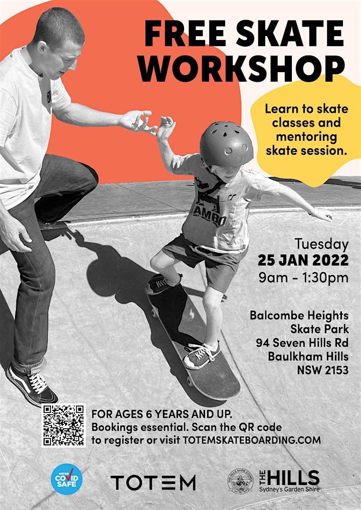 Balcombe Heights Skatepark - Free Skate Workshop image