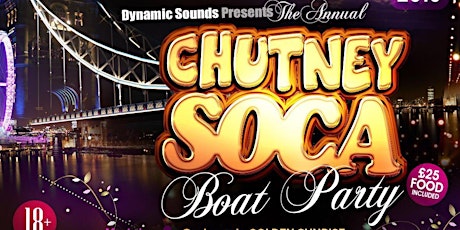 Annual Chutney Soca Boat Party primary image