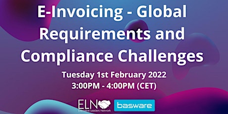 E-Invoicing - Global Requirements and Compliance Challenges tickets