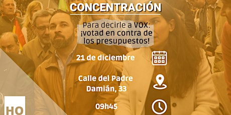Imagen principal de Concentración frente a la sede de Vox Madrid