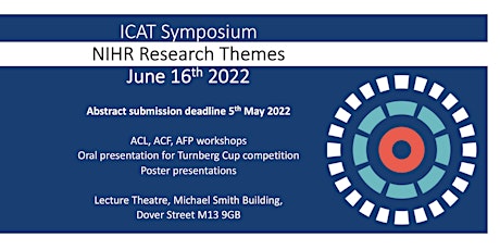 Manchester ICAT 2022 Annual Symposium , Thursday 16 June tickets