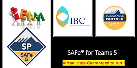 SAFe® for Teams 5.1 - Weekday Remote class tickets