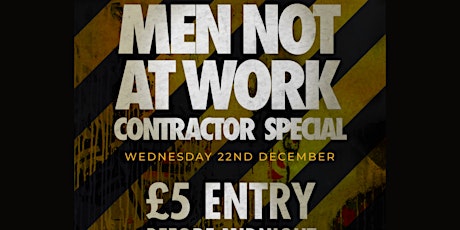 Imagen principal de Men Not At Work // Contractor Special