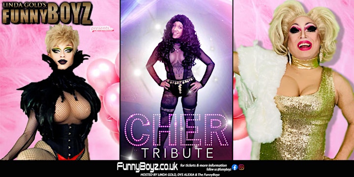 FunnyBoyz Glasgow & AXM present... CHER TRIBUTE hosted by drag queens image