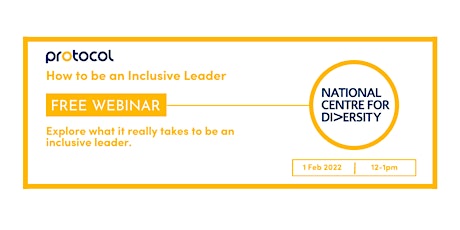 How to be an Inclusive Leader tickets