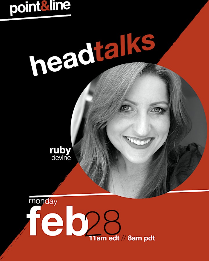 
		point & line head talk with Ruby Devine image
