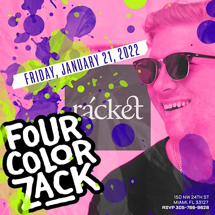 
		Live Performance by Four Color Zack at rácket image
